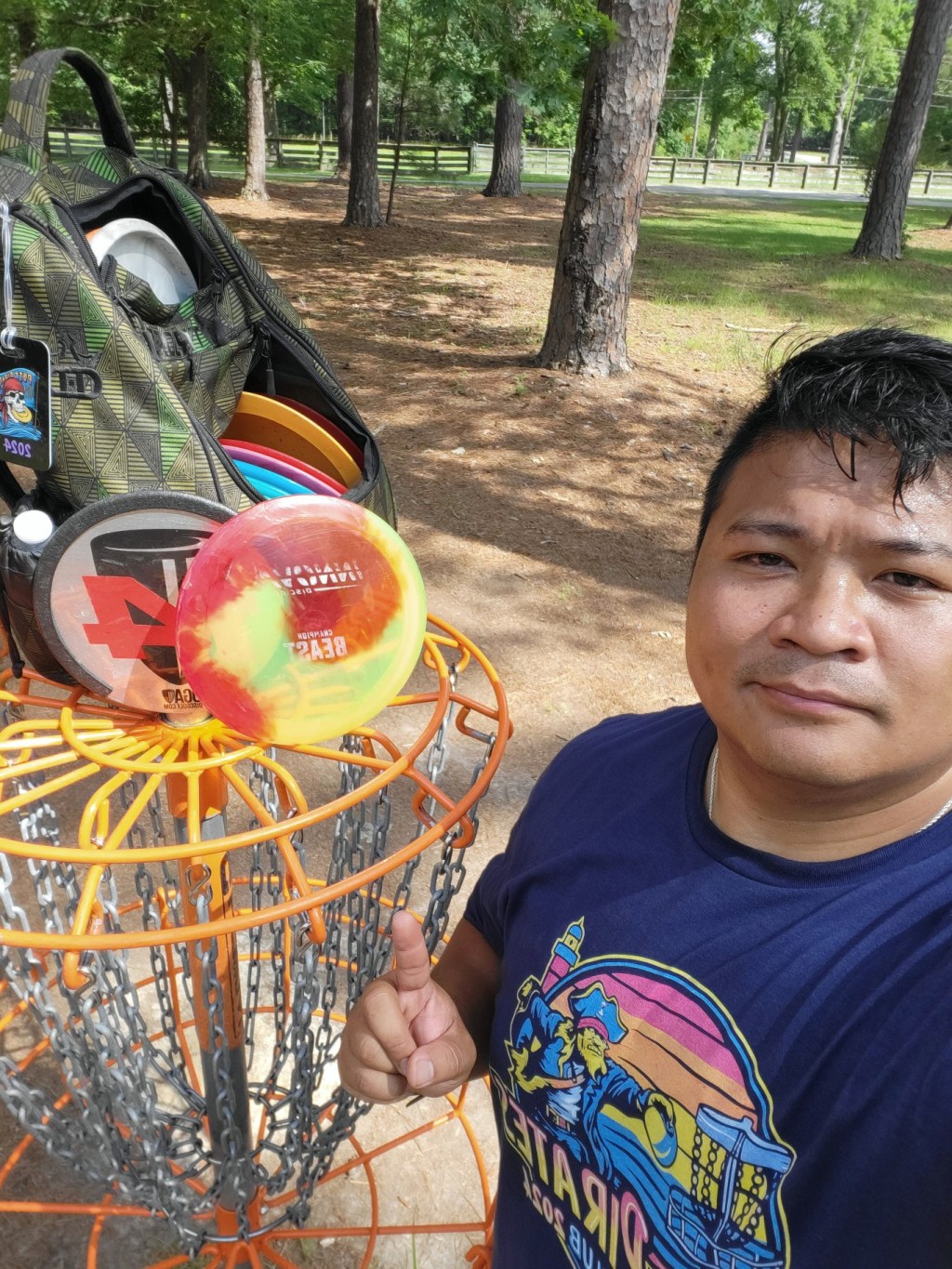 News Story: Putt Pirates Quartermaster Lands Spectacular Ace on Newport News, Hole&nbsp;14